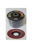 Meşem Flap Disk Zımpara 40 Kum 115 X 22 Mm (10 AD.) - 1