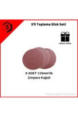 Baytec Bay-tec 5li Taşlama Disk Seti Elmas, Sunta, Ahşap, Metal, Zımpara - 4