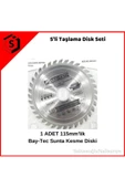 Baytec Bay-tec 5li Taşlama Disk Seti Elmas, Sunta, Ahşap, Metal, Zımpara - 2