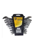 GK TOOLS 8'li Çatal Ağız Anahtar Takımı Düz Anahtar 6x22 Mm - 2