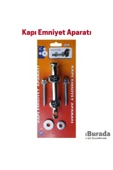 Zafer Yt Kapı Emniyet Aparatı - Alüminyum Kapı Güvenlik Kilidi - 4