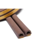 Linex Kapı Pencere Soğuk Izolasyon Bandı Fitili 1x2=2 Metre (kahverengi) - 2