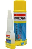 Soudal Adhesıve 2c Hızlı Yapıştırıcı 200 ml 50 ml - Hızlı Yapıştırıcı - 1