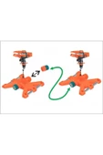 Sayım 2 Adet Metal Sehpalı Bahçe-çim Sulama Fıskiyesi Sprink+lüx Rekor - 1