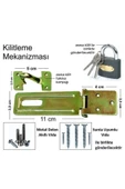 Beşel Kilitleme Mekanizması Sandık Askısı+asma Kilit+montaj Vidaları-montajı Kolay-sağlam-güvenli - 2