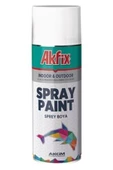 Akfix Sprey Boya 400ml Mat Beyaz - 1