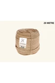 3M 10 Mm 20 Metre Jüt Halat Ip Dekoratif Hasır Ip - 1