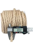 3M 10 Mm 20 Metre Jüt Halat Ip Dekoratif Hasır Ip - 3