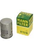 Mann Fılter Seat Ibiza 1.2 Tsi Yağ Filtresi 2015-2017 Mann W712/95 Uyumlu - 1