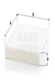 MANN Cu26009 Polen Filtresi 5q0819644a Wa668219 - 1