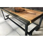 Siyah Orta Sehpa Epoksi Sehpa Epoksi Sehpa Fiyatı - 5