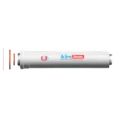 Ferroli Yoğuşmalı Kombi Baca Uzatması 100 cm Logolu - 1