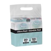 Sleepy Bio Natural Ultra Ped 20 + Günlük Ped 32 Adet - 1