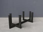 Sehpa Metal Ayak Ahşap Sehpa Ayağı Siyah Sehpa Ayağı - 7