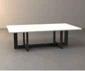 Sehpa Metal Ayak Ahşap Sehpa Ayağı Siyah Sehpa Ayağı - 8