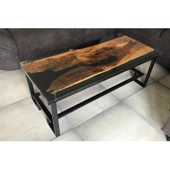 Siyah Orta Sehpa Epoksi Sehpa Epoksi Sehpa Fiyatı - 3