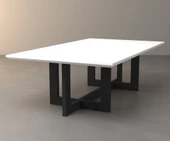 Sehpa Metal Ayak Ahşap Sehpa Ayağı Siyah Sehpa Ayağı - 10