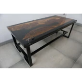 Siyah Orta Sehpa Epoksi Sehpa Epoksi Sehpa Fiyatı - 2