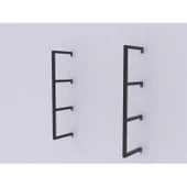 Metal Raf Kitaplık Mutfak Rafı Metal Raf Tutucu - 2