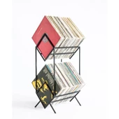 Pikaplık Plaklık Cd Organizer Metal Dvd Düzenleyici - 1