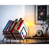 Masaüstü Kitap Düzenleyici Metal Kitap Organizatörü - 1