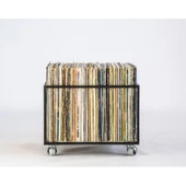 Dergi Düzenleyici Tekerlekli Organizer Plaklık - 5
