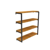 Metal Raf Kitaplık Mutfak Rafı Metal Raf Tutucu - 3