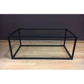 Mermer Sehpa Ayağı Siyah Metal Sehpa Ayağı Modeli thumbnail 3