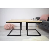 Metal Orta Sehpa Ayağı Ahşap Cam Sehpa Ayağı thumbnail 2