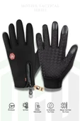 Unisex Bisiklet, Motosiklet, Taktik Eldiven Dokunmatik Rüzgar Geçirmez Kaymaz - 1