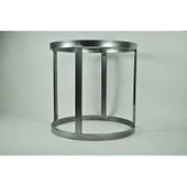Yuvarlak Orta Sehpa Ayağı Metal Puf Ayağı - 3