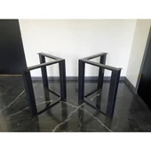 Masa Ayaklığı Metal Bank Tabure Ayağı Üçgen Model thumbnail 2
