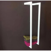 Banyo İçin Raf Metal Havluluk Banyo Aksesuarı - 1