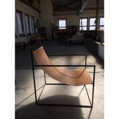 Metal Şezlong Sandalye Çerçevesi Tasarım Metal Şezlong - 2