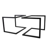 Metal Orta Sehpa Ayağı Ahşap Cam Sehpa Ayağı thumbnail 1