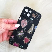 Iphone 13 Siyah Desenli Telefon Kabı - 2