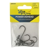 HanFish Power Jig Head (BKK İğneli)  4/0 No - 14 Gr / 3 Adet - 1