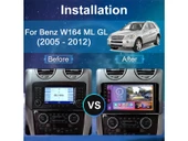 Mercedes ML W164 Android Multimedya Sistemi (2005-2012) 4 GB RAM 64 GB Hafıza 8 Çekirdek Cadence thumbnail 11