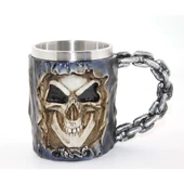 Himarry Paslanmaz Çelik Kurukafa Kupa Bardak - 1