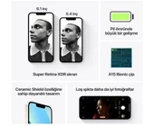 APPLE İPhone 13 128 GB Siyah Cep Telefonu (Apple Türkiye Garantili) - 4