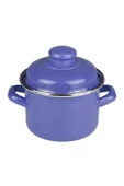 Emaye Mini Bebek Mama Yemek Yumurta Haşlama Derin Tencere 12cm (900 ML) - 1