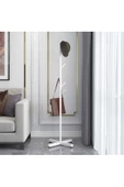 TRENDESK Metal Siyah  Ayaklı Askılık Portmanto Modern Elbise Askısı Konfeksiyon Askısı 165 cm - 3