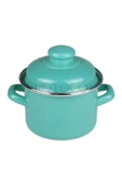 Emaye Mini Bebek Mama Yemek Yumurta Haşlama Derin Tencere 12cm (900 ML) - 7