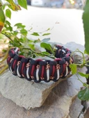 Doğa temalı karışık renk PARACORD bileklik - 2