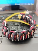 Doğa temalı karışık renk PARACORD bileklik - 5