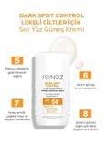 SİNOZ Spf50 Koyu Cilt Lekelerine Etkili Sıvı Yüz Güneş Kremi - Yeni Nesil Güneş Filtreleri Hibrit Formül - 3