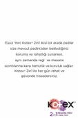 Kotex 2 In 1 Regl Mesane 22'li Günlük Ped - 2'li Paket - 4