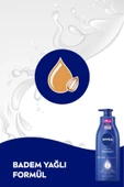 NIVEA Besleyici Vücut Sütü 400ml, Kuru Ve Çok Kuru Ciltler, 48 Saat Nemlendirici, E Vitamini, Badem Yağı - 6