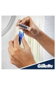 Gillette Blue3 Sensor Hybrid Tıraş Makinesi + Yedek Tıraş Bıçağı 9'lu - 7