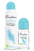 Emotion Ocean Fresh Deodorant 150ml Ve Roll On 50ml - 1